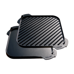 Stekplatta/grillplatta gjutjärn 26,67 cm